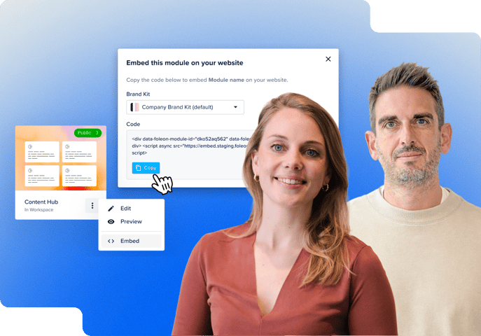 Embed Your Foleon Content Everywhere, Without Waiting on Developers