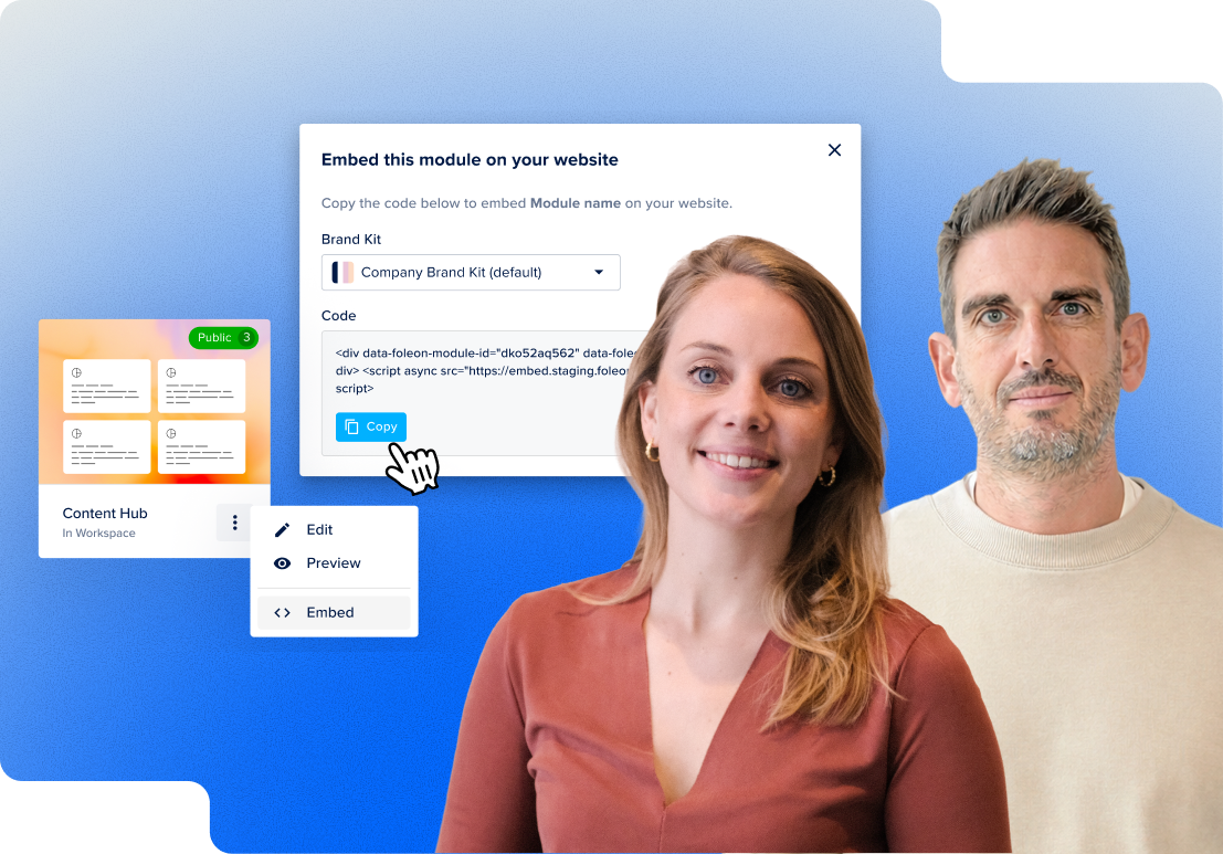 Embed Your Foleon Content Everywhere, Without Waiting on Developers