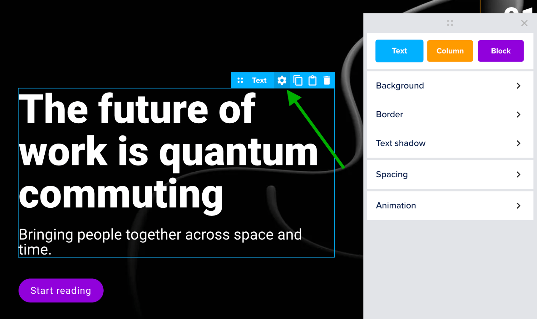 Working with elements
