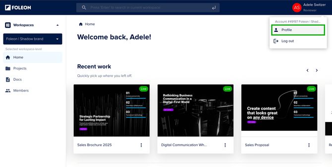 Access Profile Settings