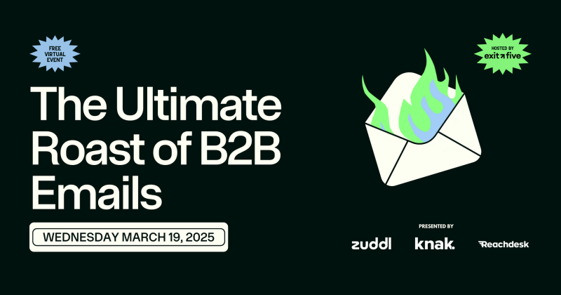 Exit Five B2B Email Roast