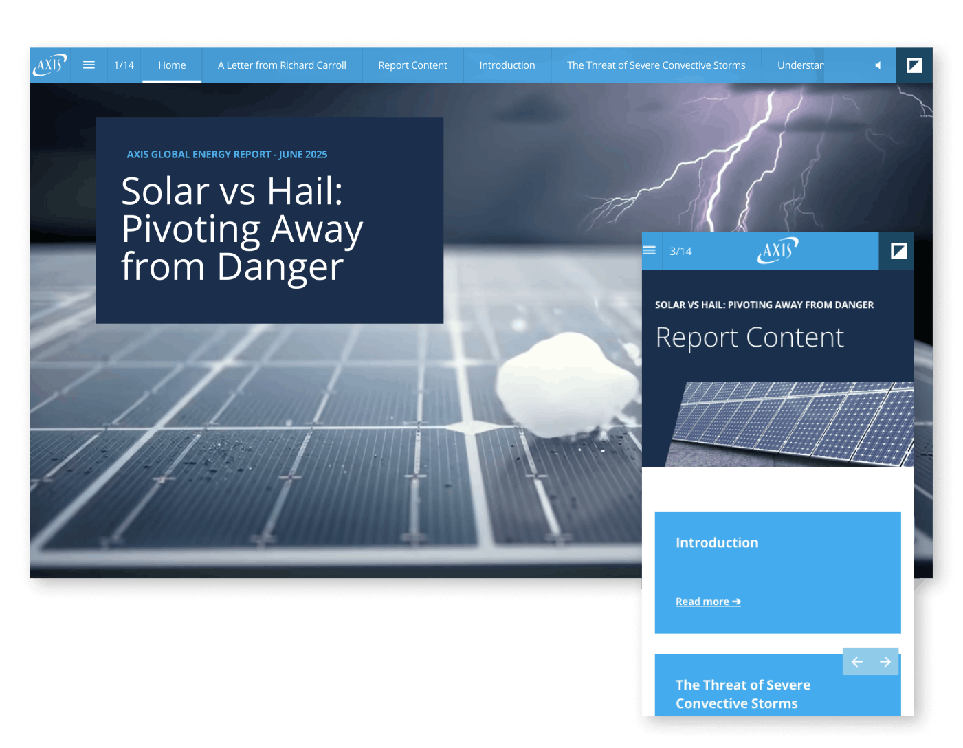 Axis global insurance report