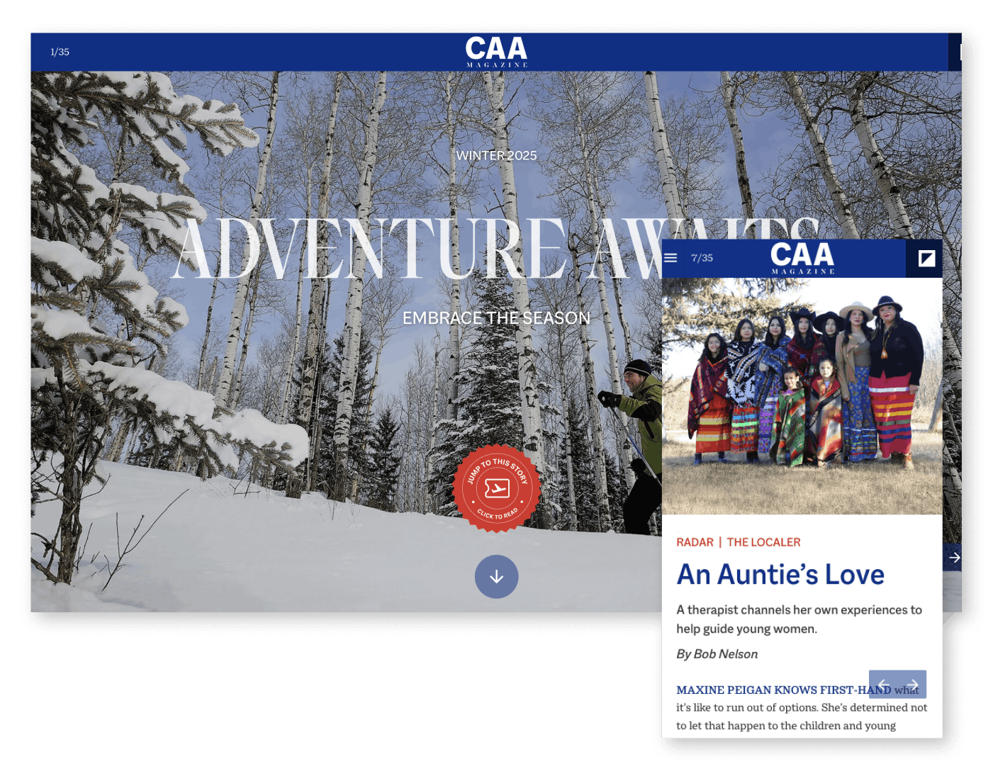 CAA insurance magazine