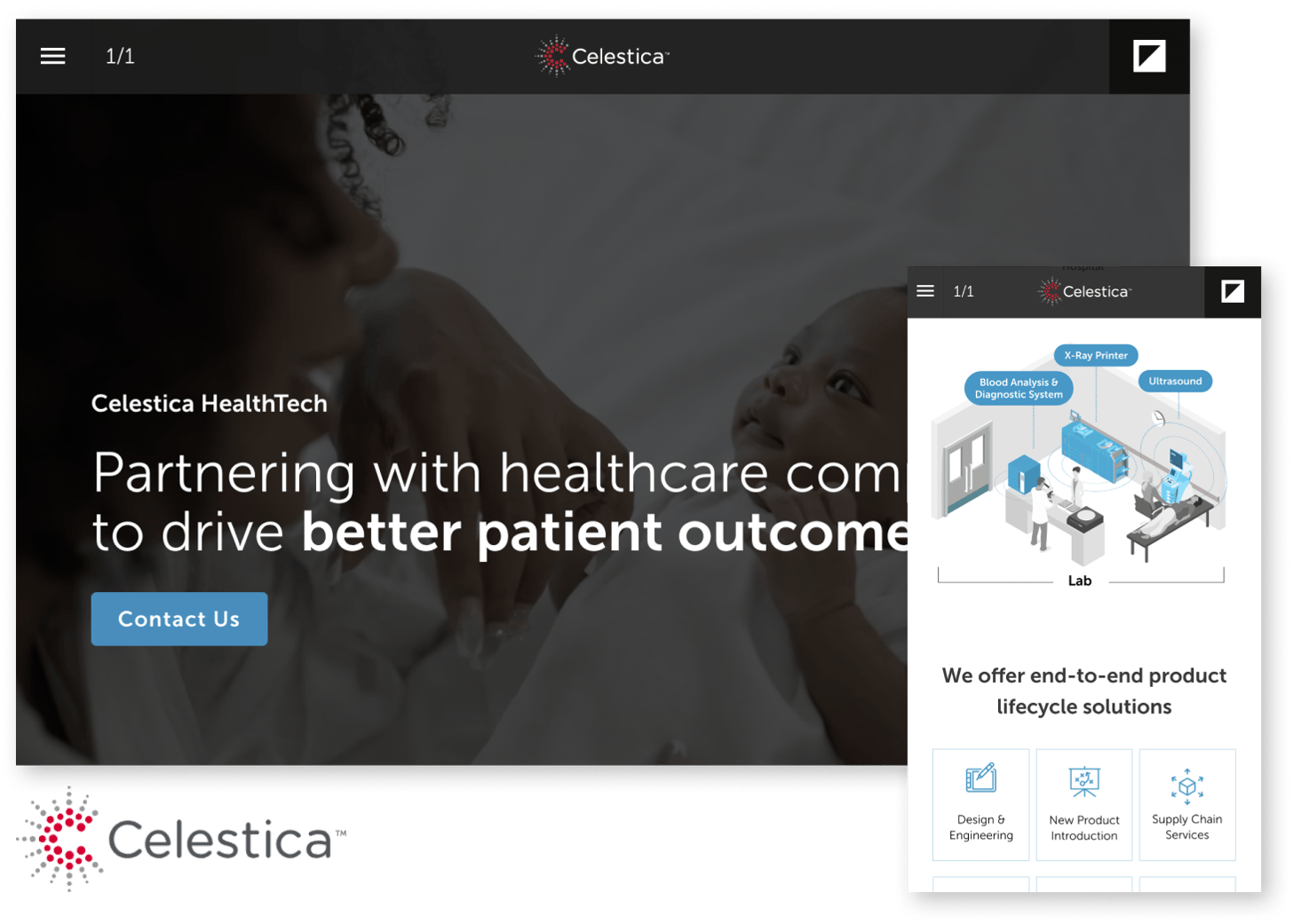 Celestica's HealthTech's Brochure