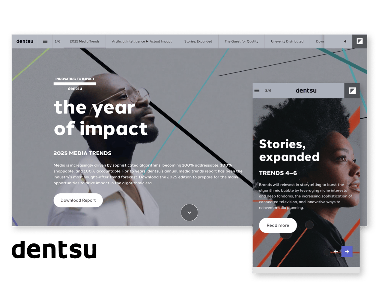 Dentsu 2025 media trends