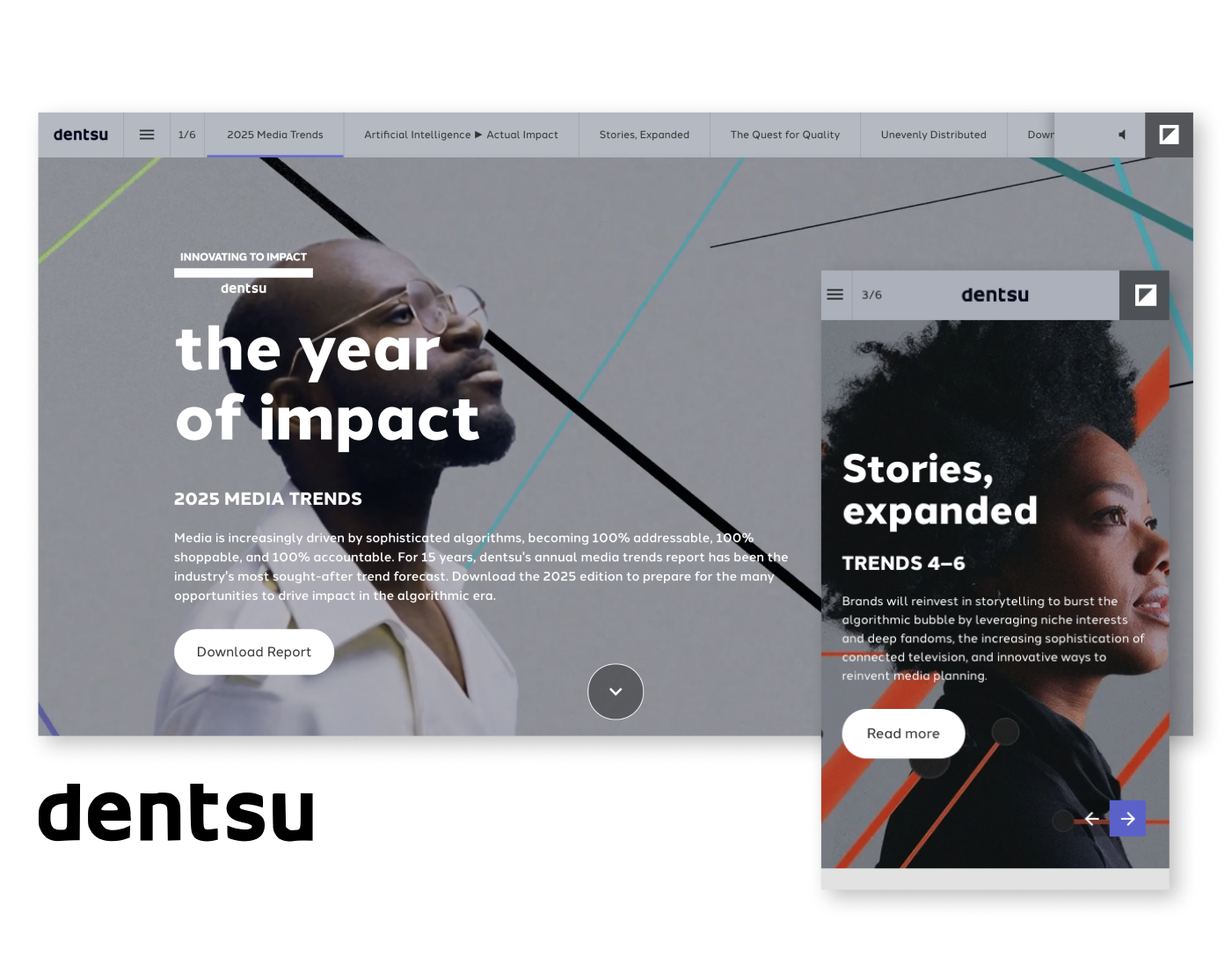 Dentsu 2025 Media Trends Report
