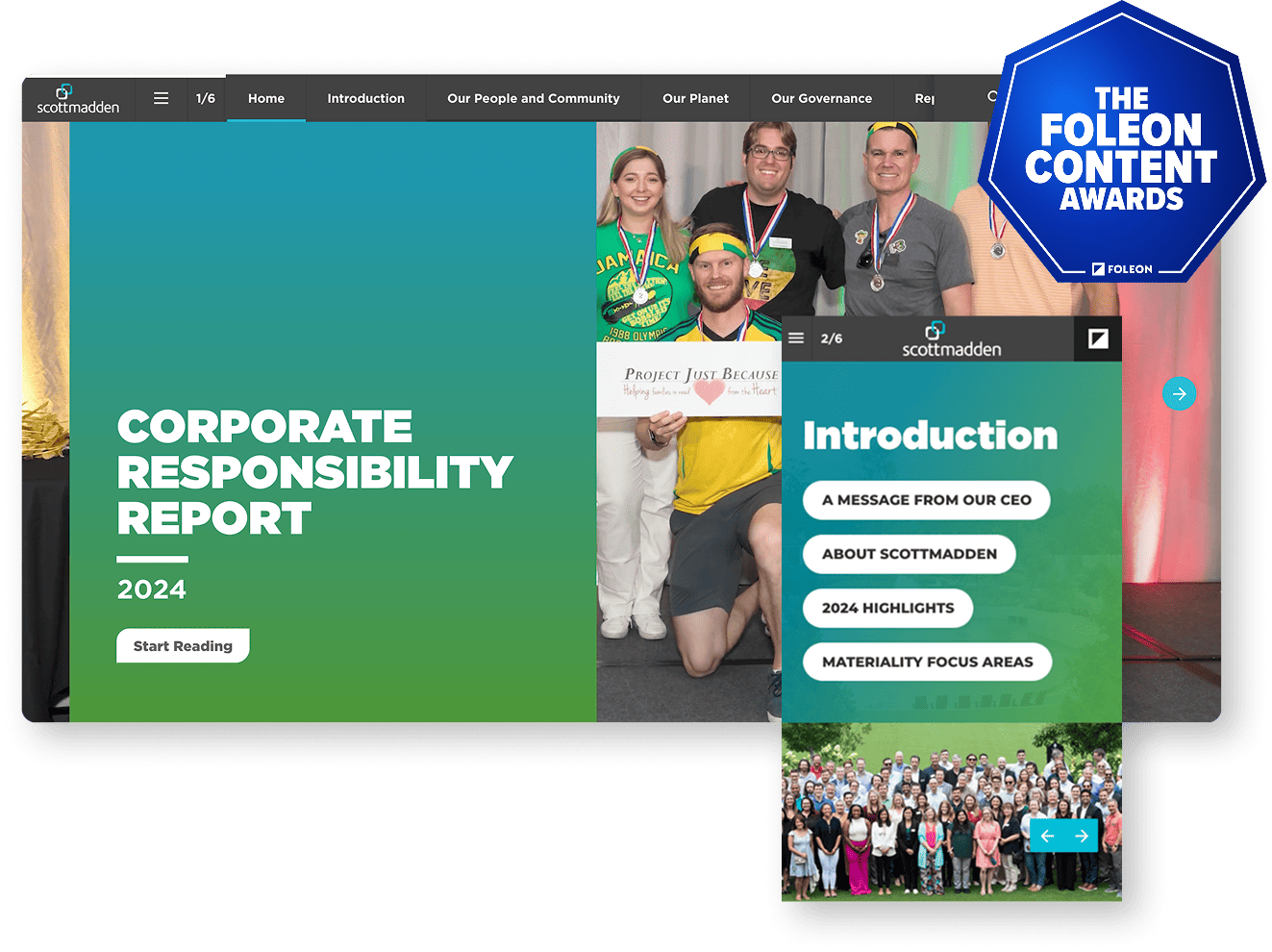 ScottMadden Corporate Responsibility Report Example