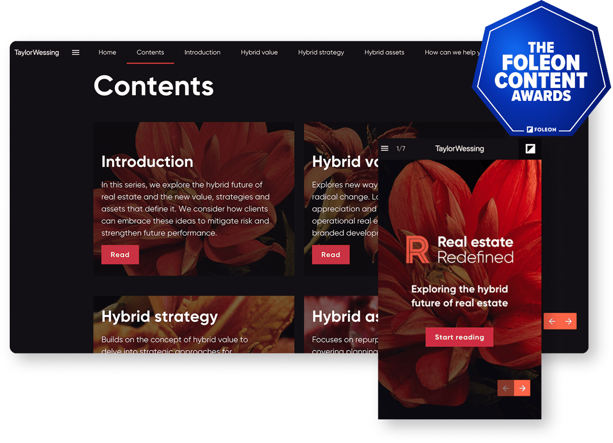 Real estate redefined - Taylor Wessing LLP-min