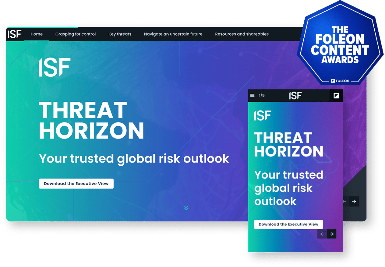 Threat Horizon - Information Security Forum
