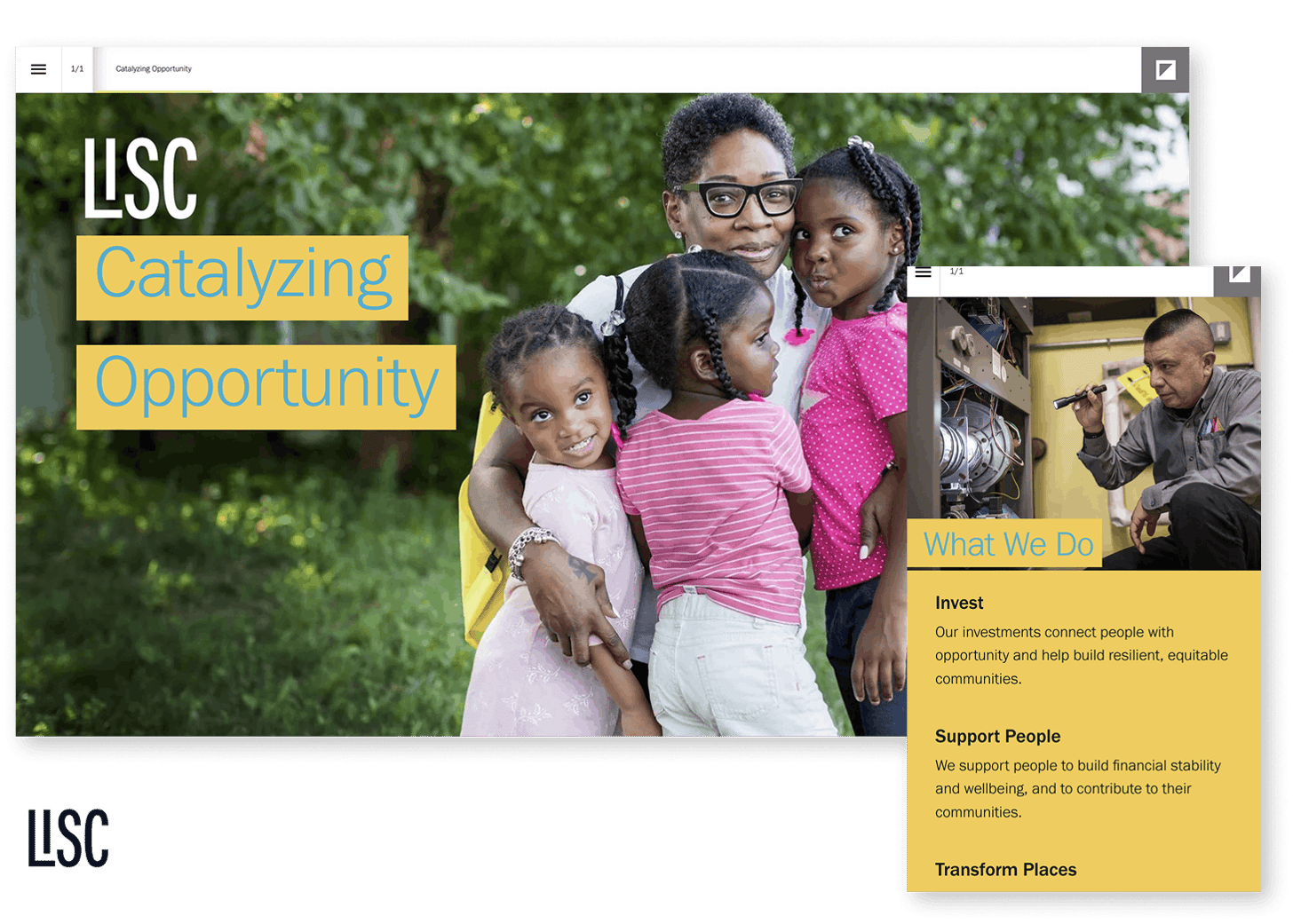 LISC Annual Report Example