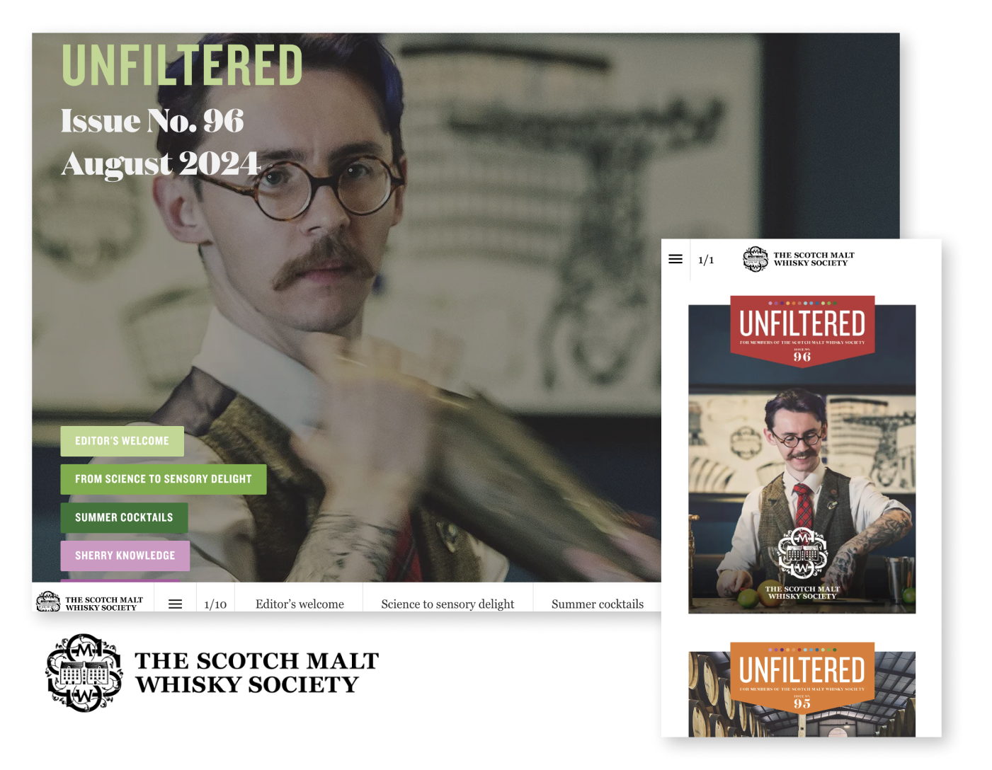 SMWS Member Magazine Hub