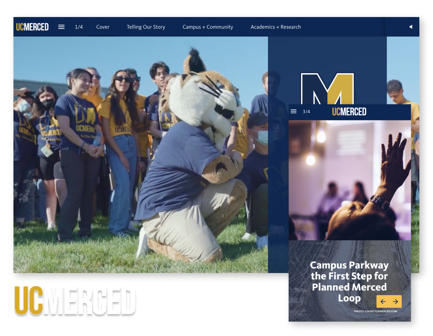 UC Merced - Employee Welcome Newsletter example
