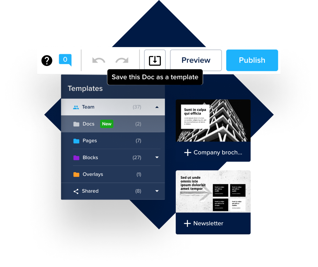 Foleon Doc templates