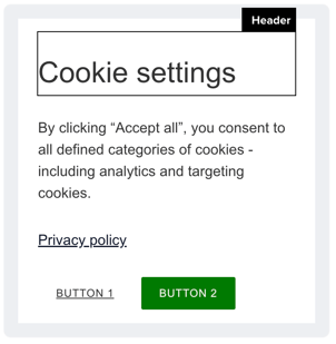 Brand Settings - Cookie Consent