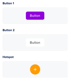 Brand settings - button options