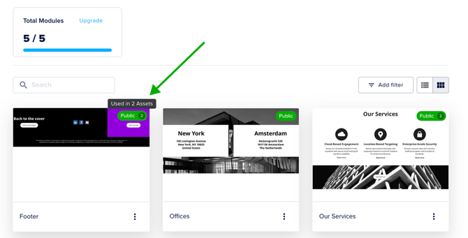 Check Assets - Modules