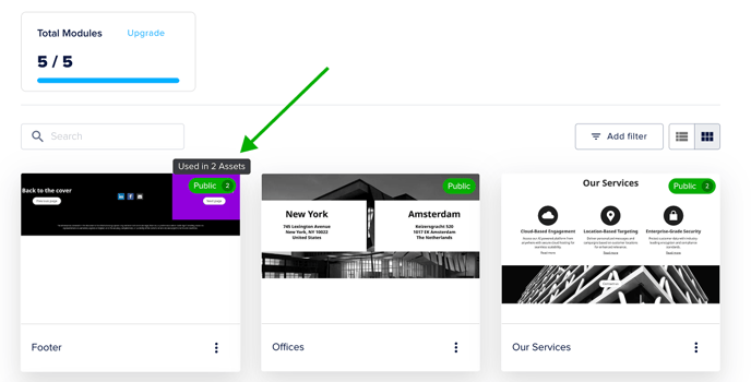 Check Assets - Modules