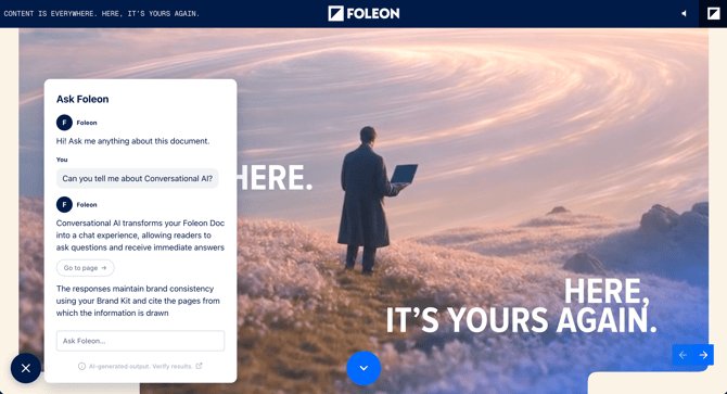 Conversational AI - Live on Doc