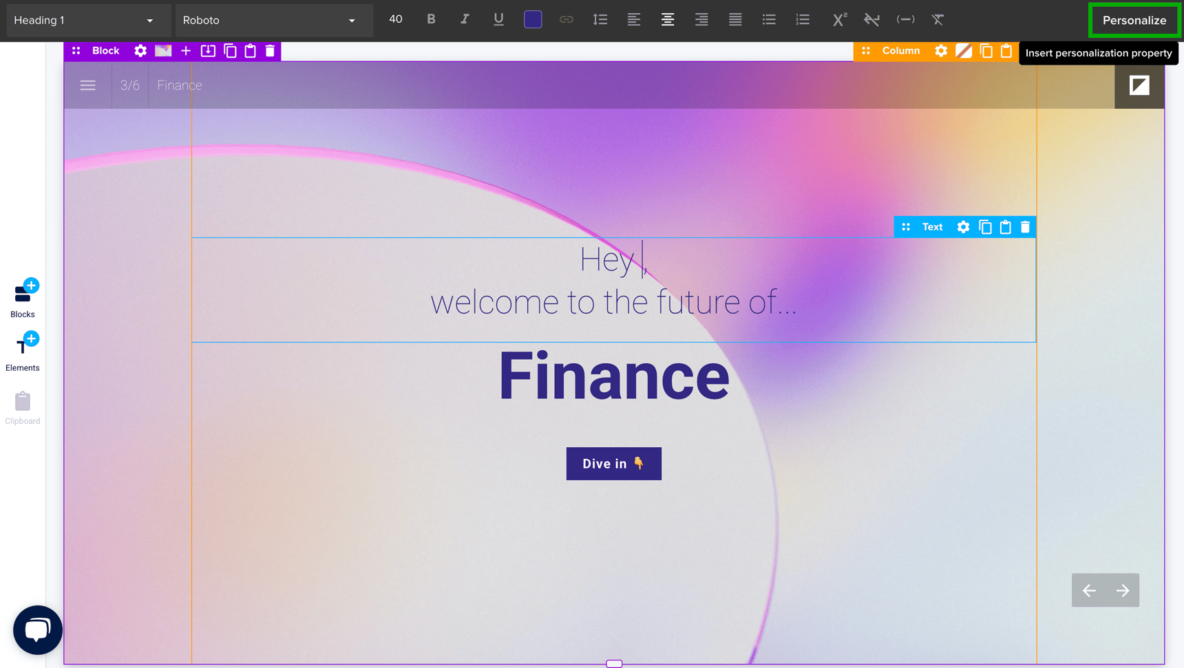 Personalize as you go with lead generation forms
