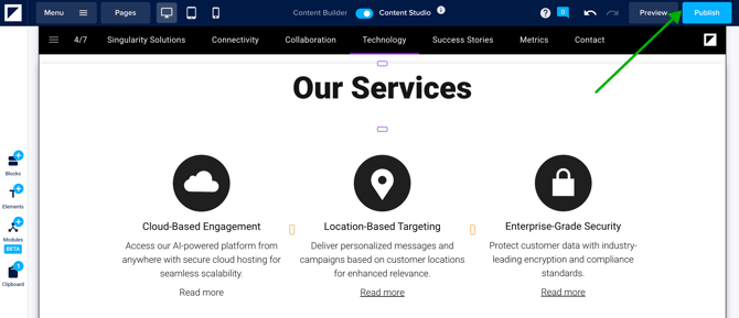 Publish Doc with Module