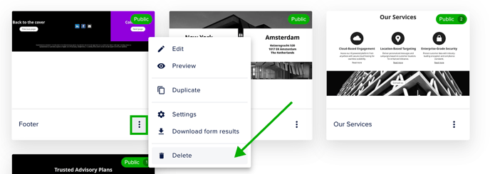 Quick Actions - Delete Module
