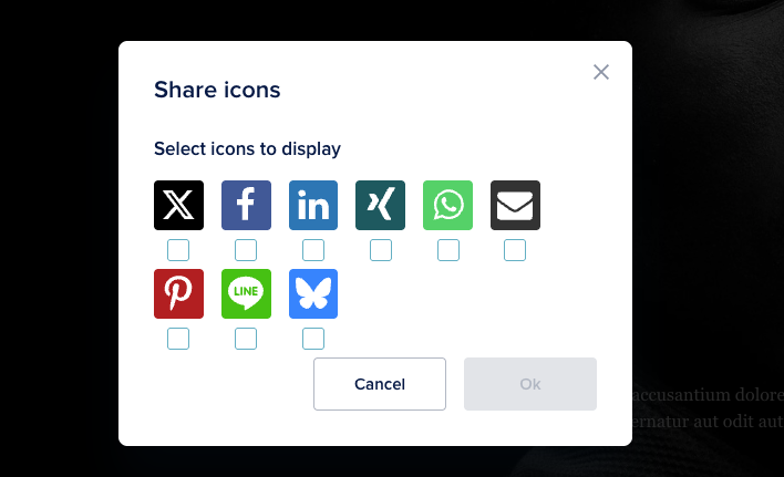 All about the share element