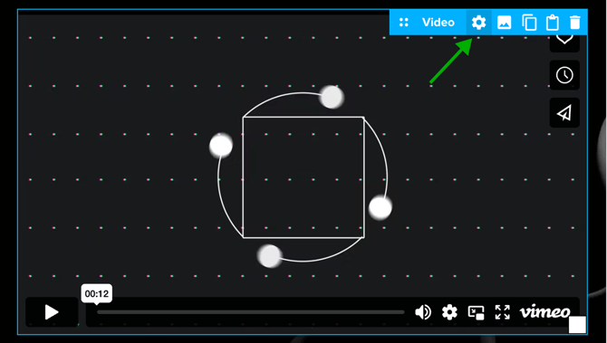 Video Element Settings