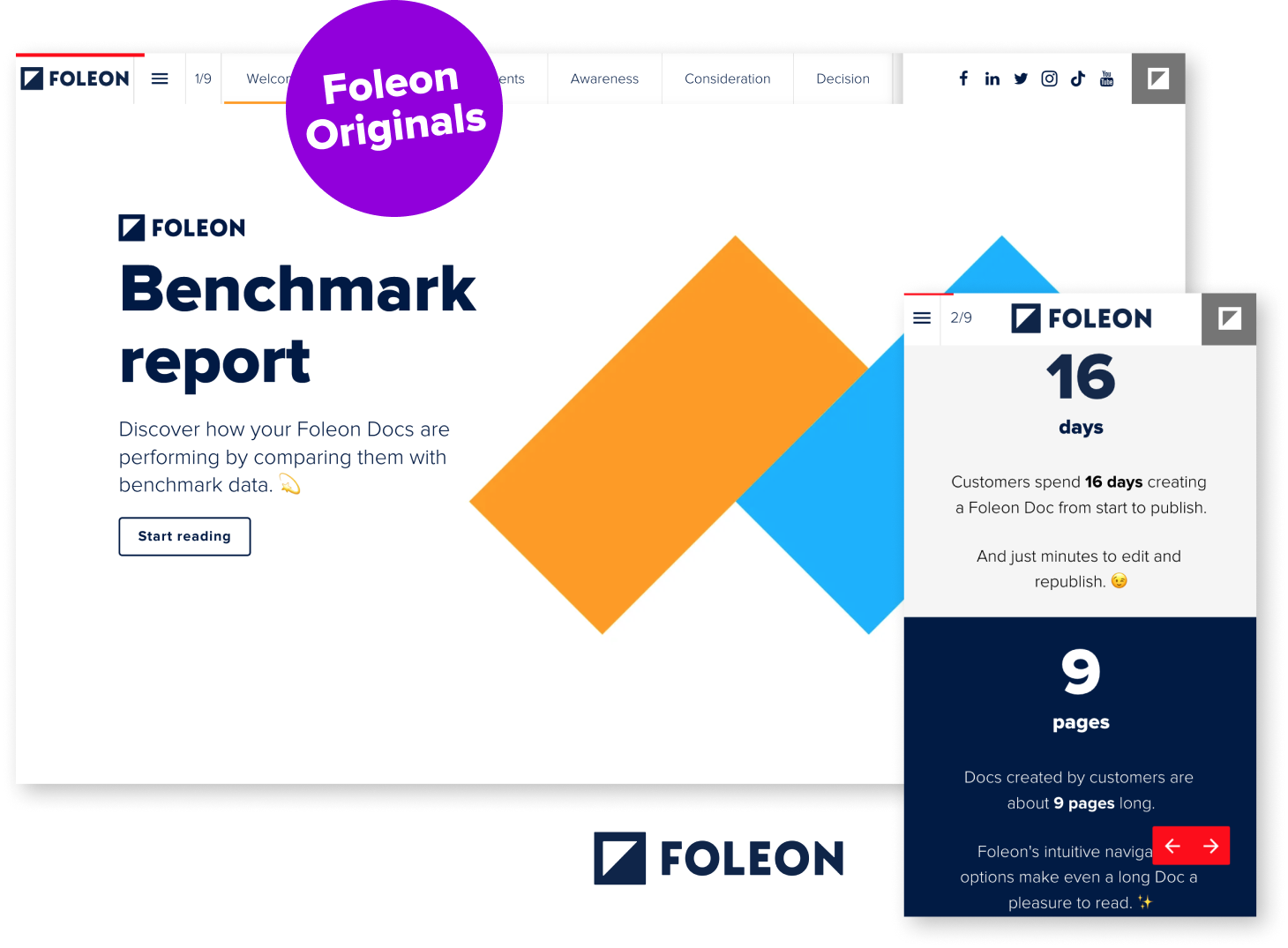 Foleon benchmark report