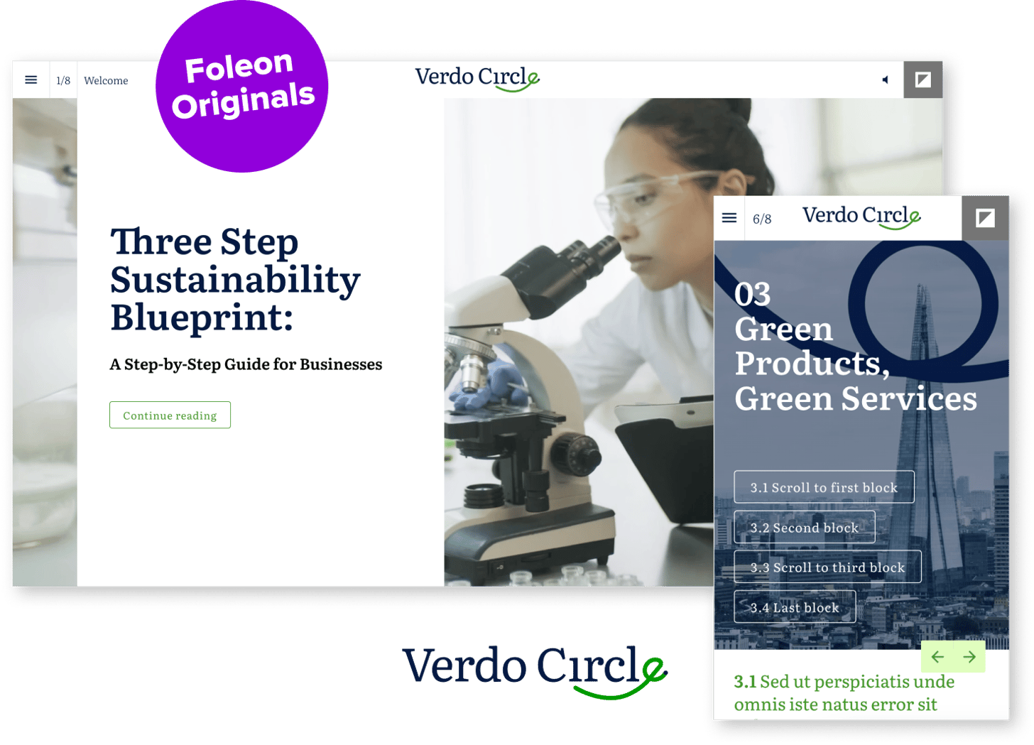 Verdo Circle step-by-step guide example