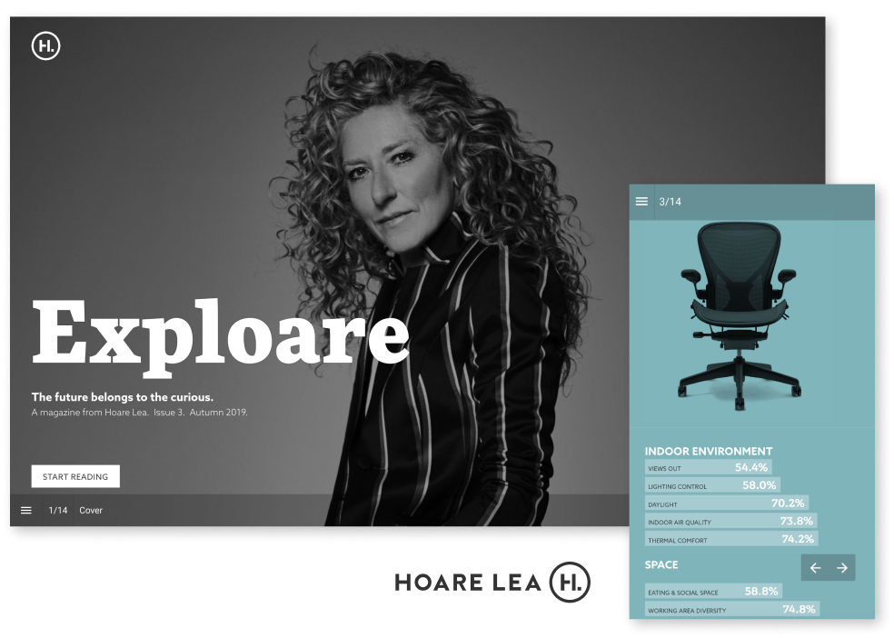 Hoare Lea Interactive Magazine Example