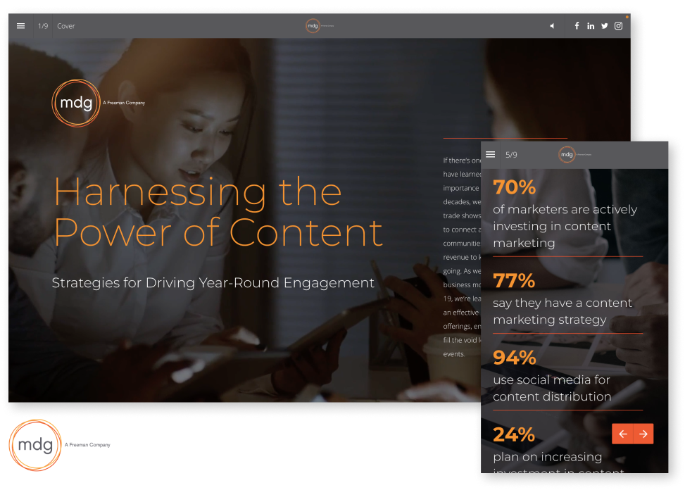 Engaging Content Marketing Guide Example mdg