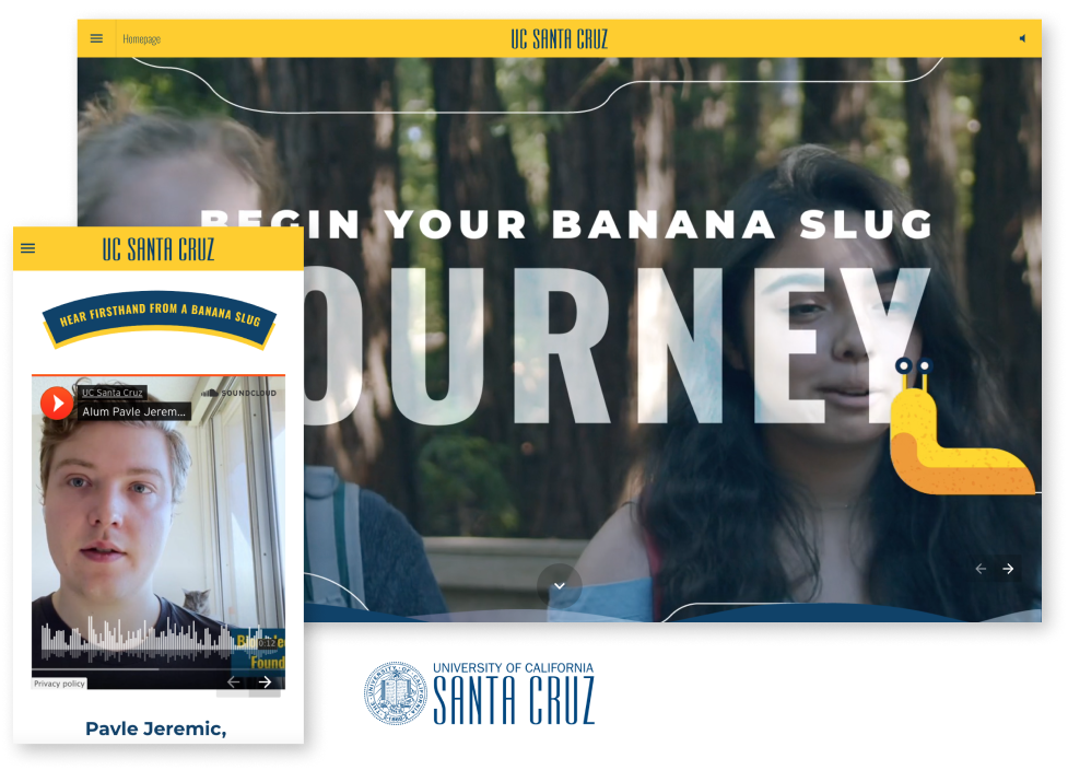 UC Santa Cruz Digital Viewbook Example