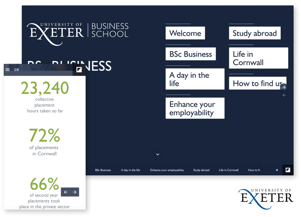 Exeter Interactive Magazine Example