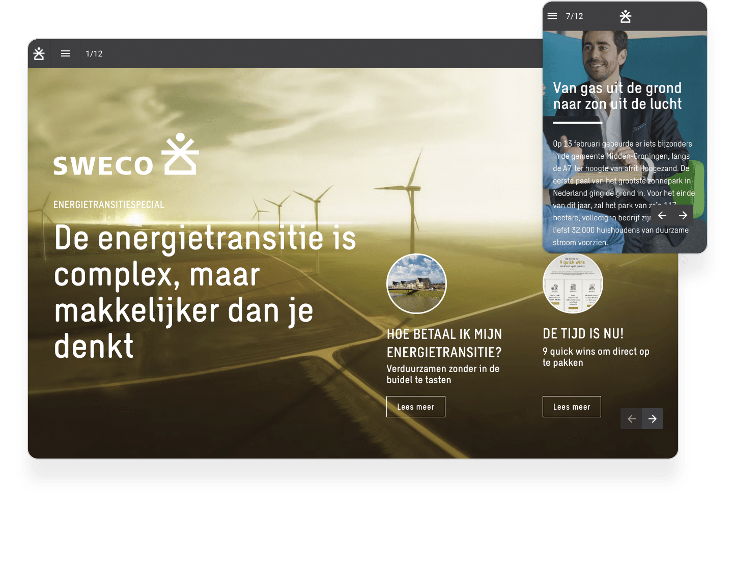 
                    Sweco achieves great engagement results with interactive newsletters
                    