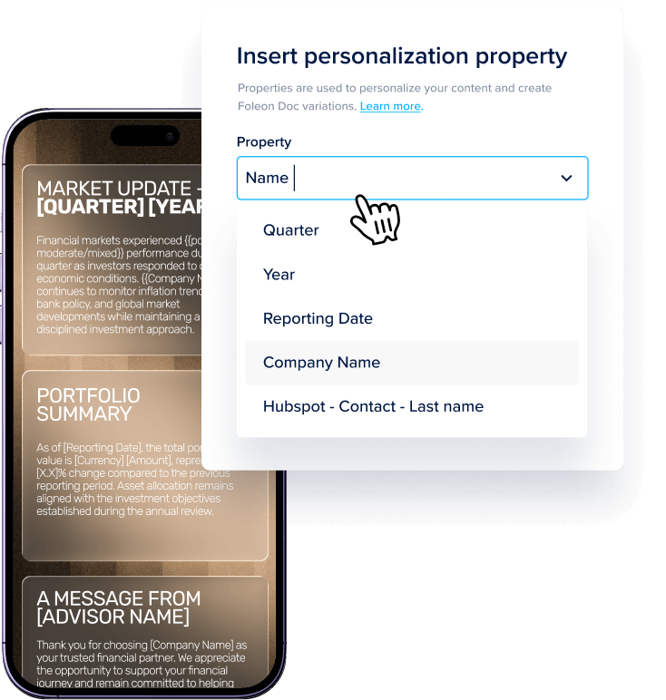 Foleon-for-finance-Enhance your customer experience