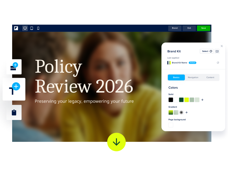 foleon-for-insurance-solution-simplify-content