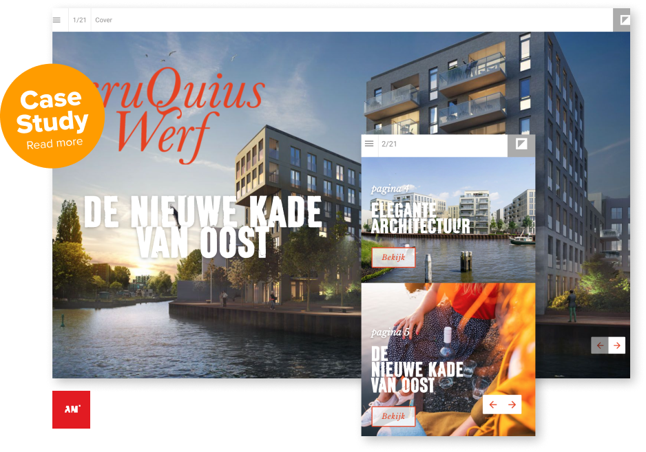 
                    How Dutch real estate developer AM implements digital magazines
                    