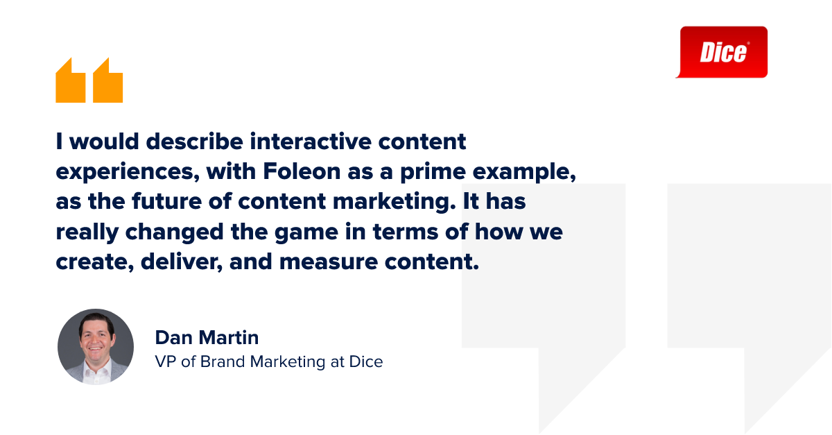 
                    Dice decreases bounce rate by 50% and unlocks content intelligence
                    