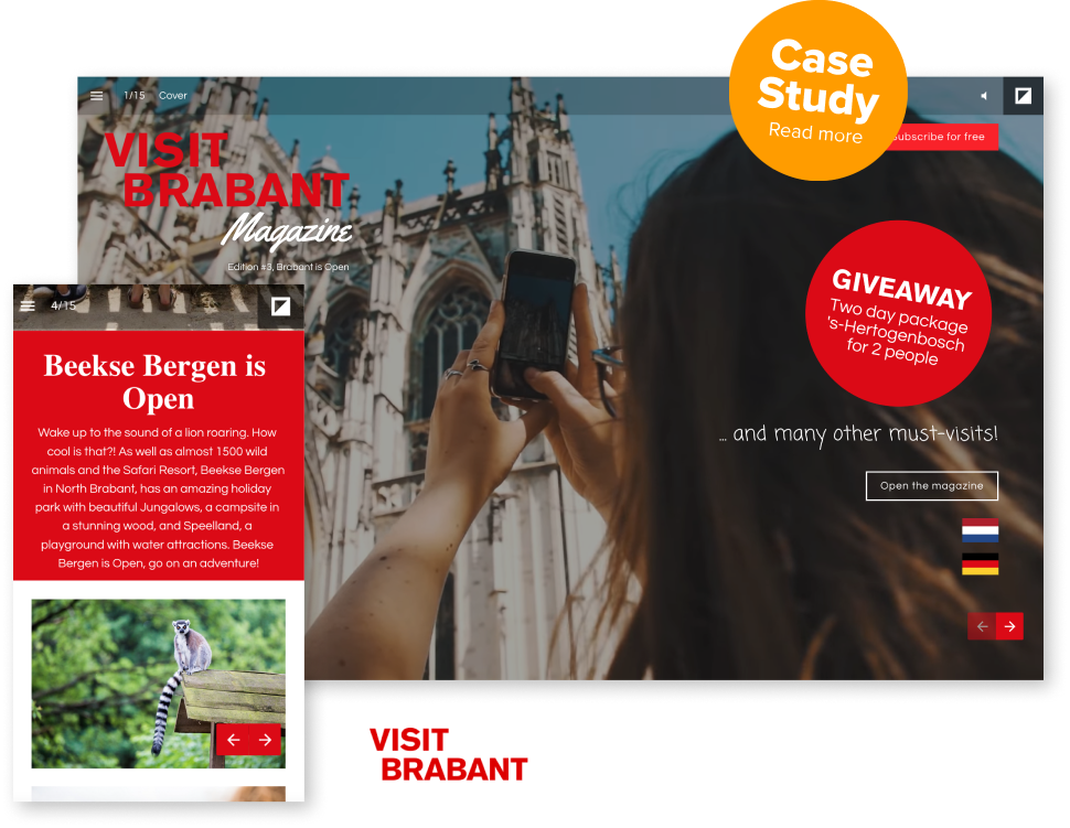 
                    How VisitBrabant doubled their subscriber count by shifting to digital publications
                    