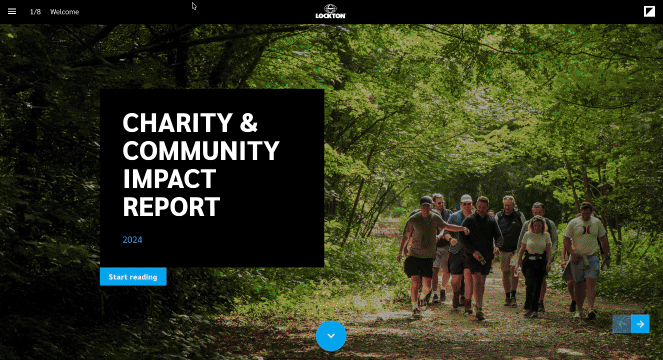 creating an interactive and engaging impact report that stands out