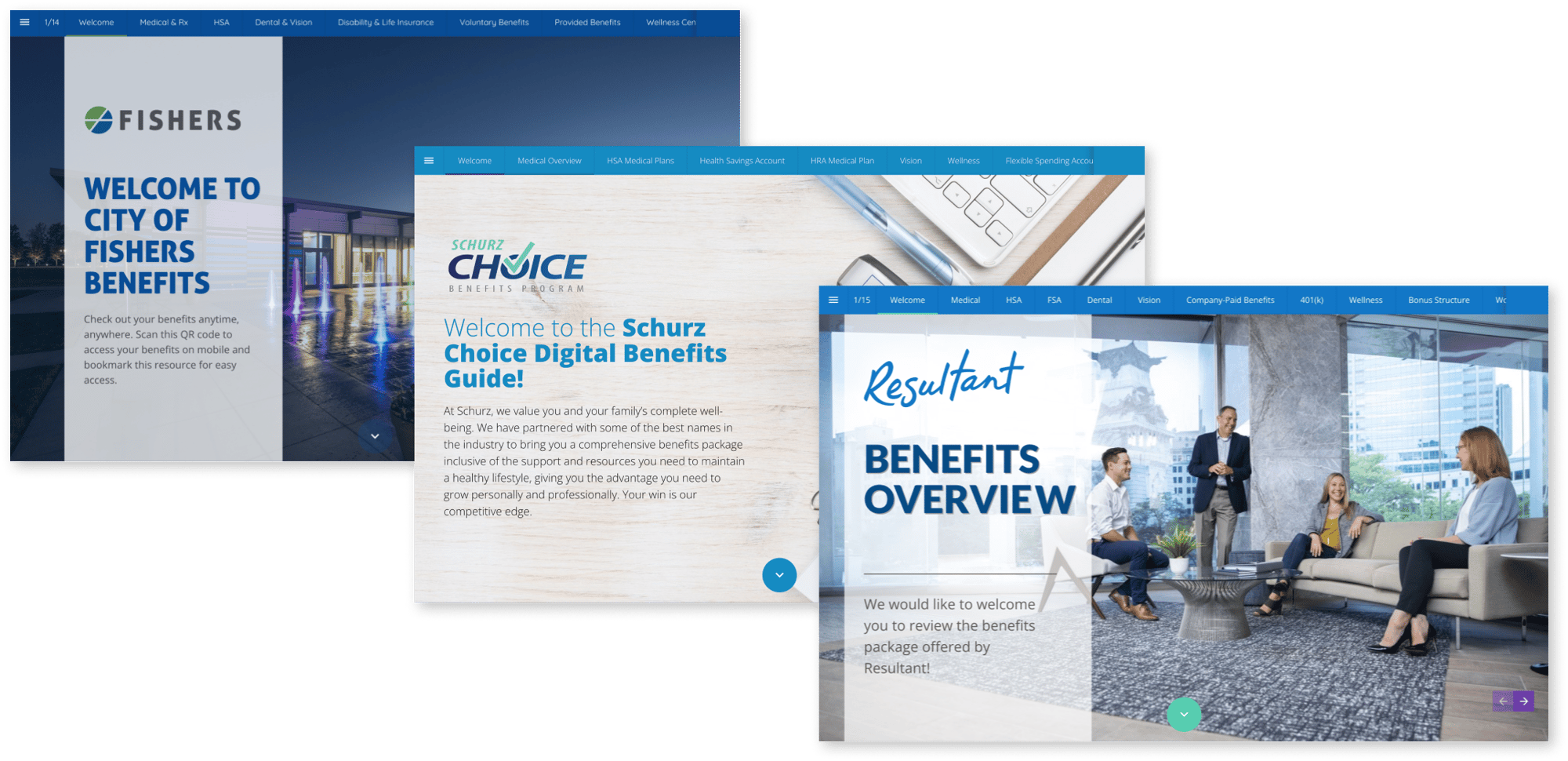Digital benefit guides