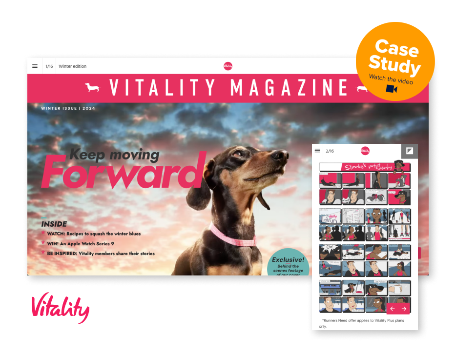 
                    Vitality Produces 4x More Content By Going Digital
                    