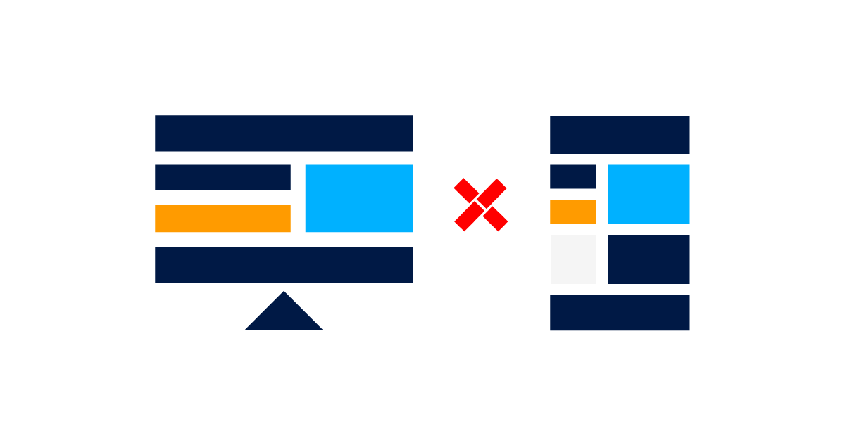 Responsive collateral design mistakes