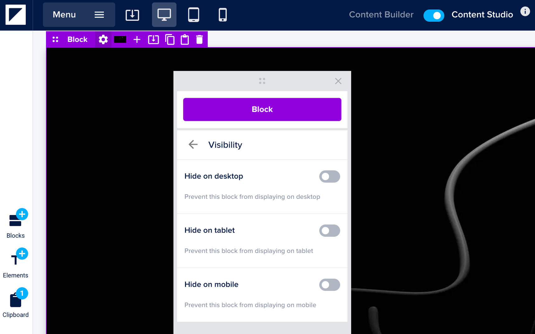 Using view modes