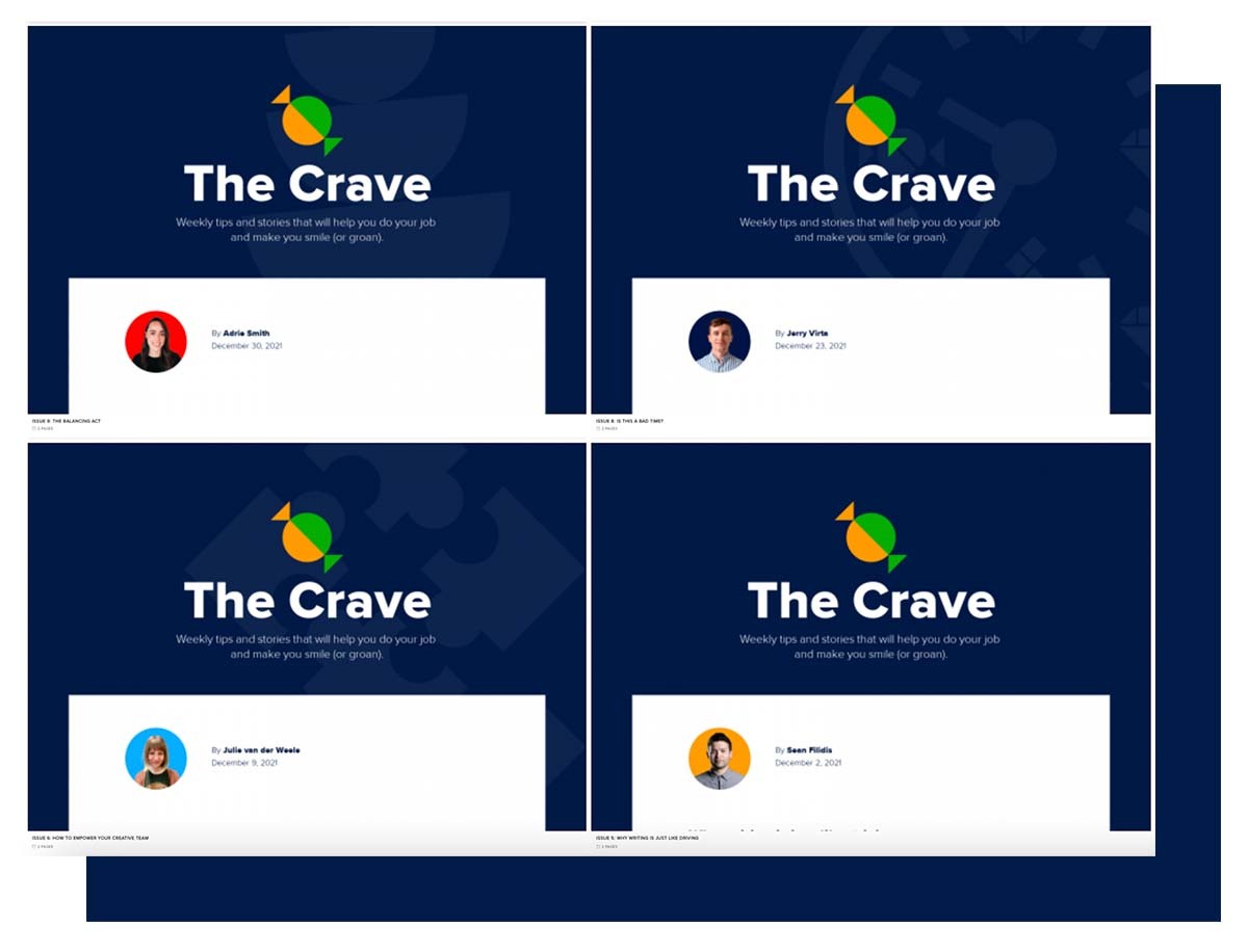 The Crave newsletter