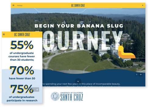 UC Santa Cruz Digital Viewbook Example – Foleon