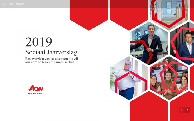 Foleon Content Example from Aon