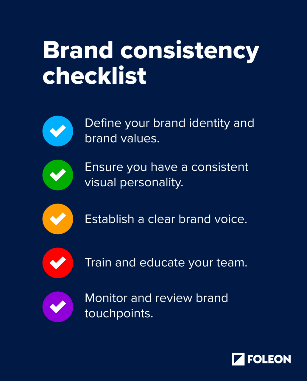 brand consistency checklist