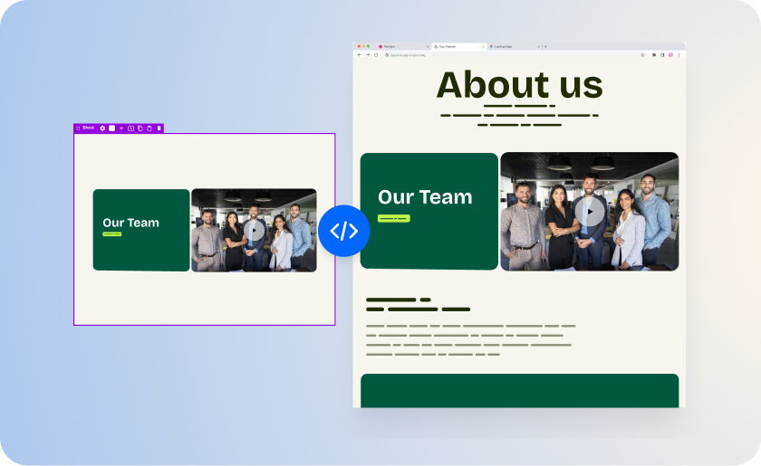 Content-Creation-Embeddable modules