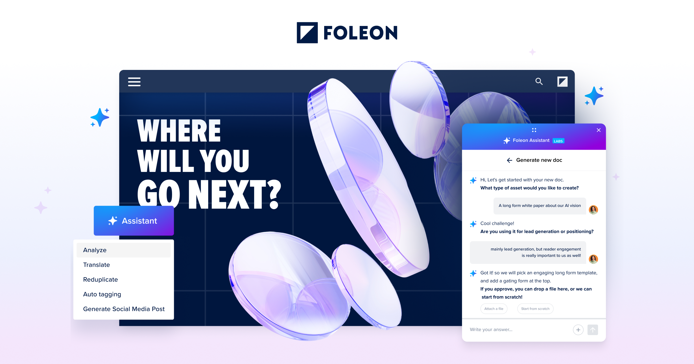 Foleon's Embedded AI: Brand-trained, Private, and Secure – Foleon